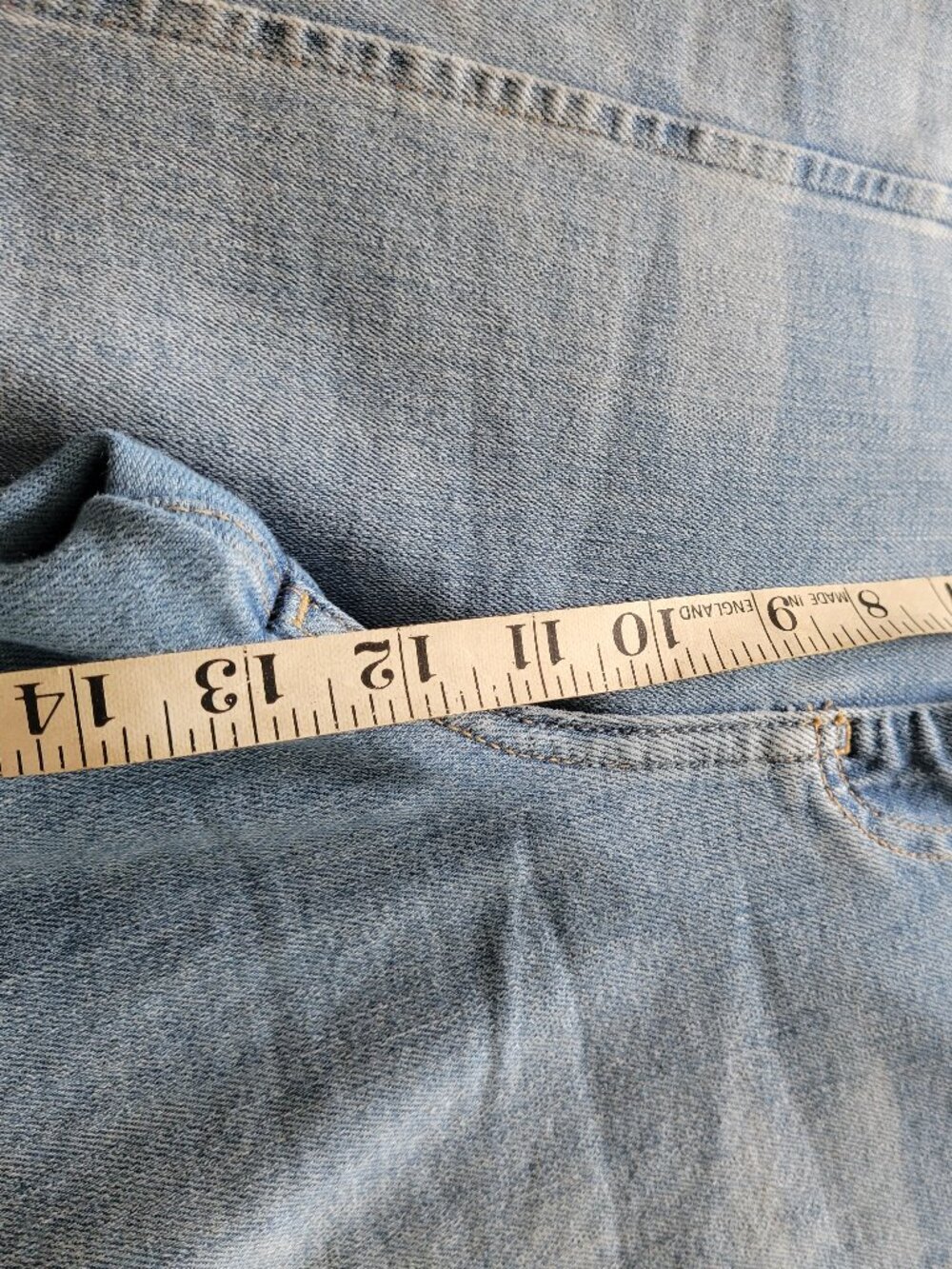 Pilcro for Anthropologie Cropped Wide Leg Jeans Size 33 - Picture 10 of 12